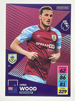 95.-Chris-Wood-Burnley-Panini-Adrenalyn-XL-2021-22-Card-Football