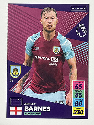 96.-Ashley-Barnes-Burnley-Panini-Adrenalyn-XL-2021-22-Card-Football