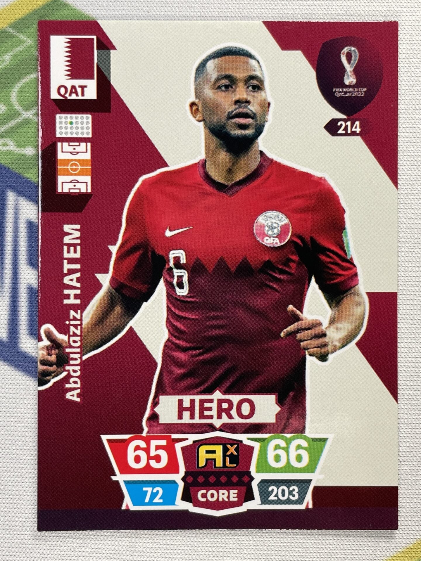 Abdulaziz Hatem Qatar Panini World Cup 2022 Adrenalyn XL Card