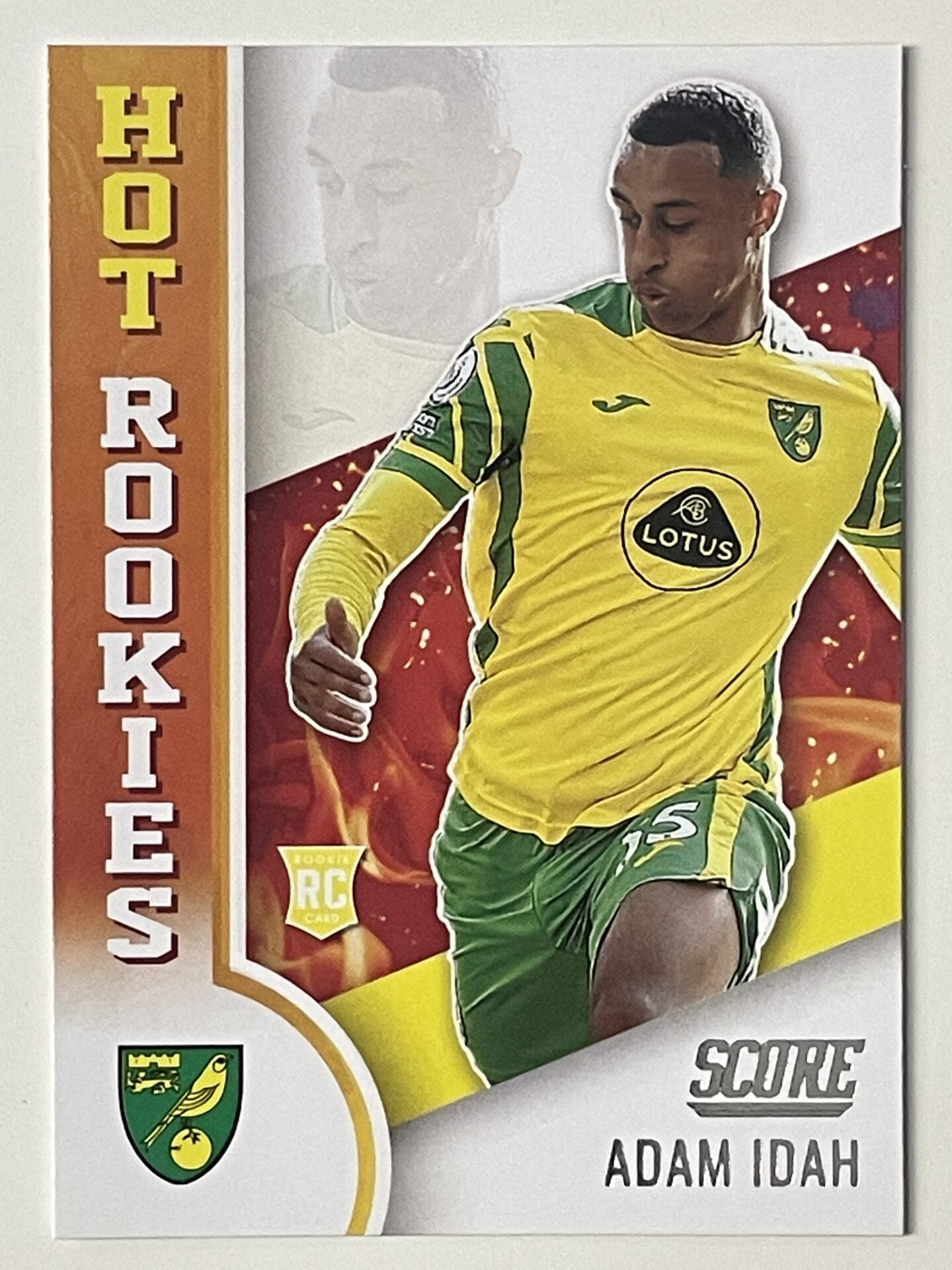 Adam Idah Norwich City Hot Rookies Panini Premier League Score 2021 2022