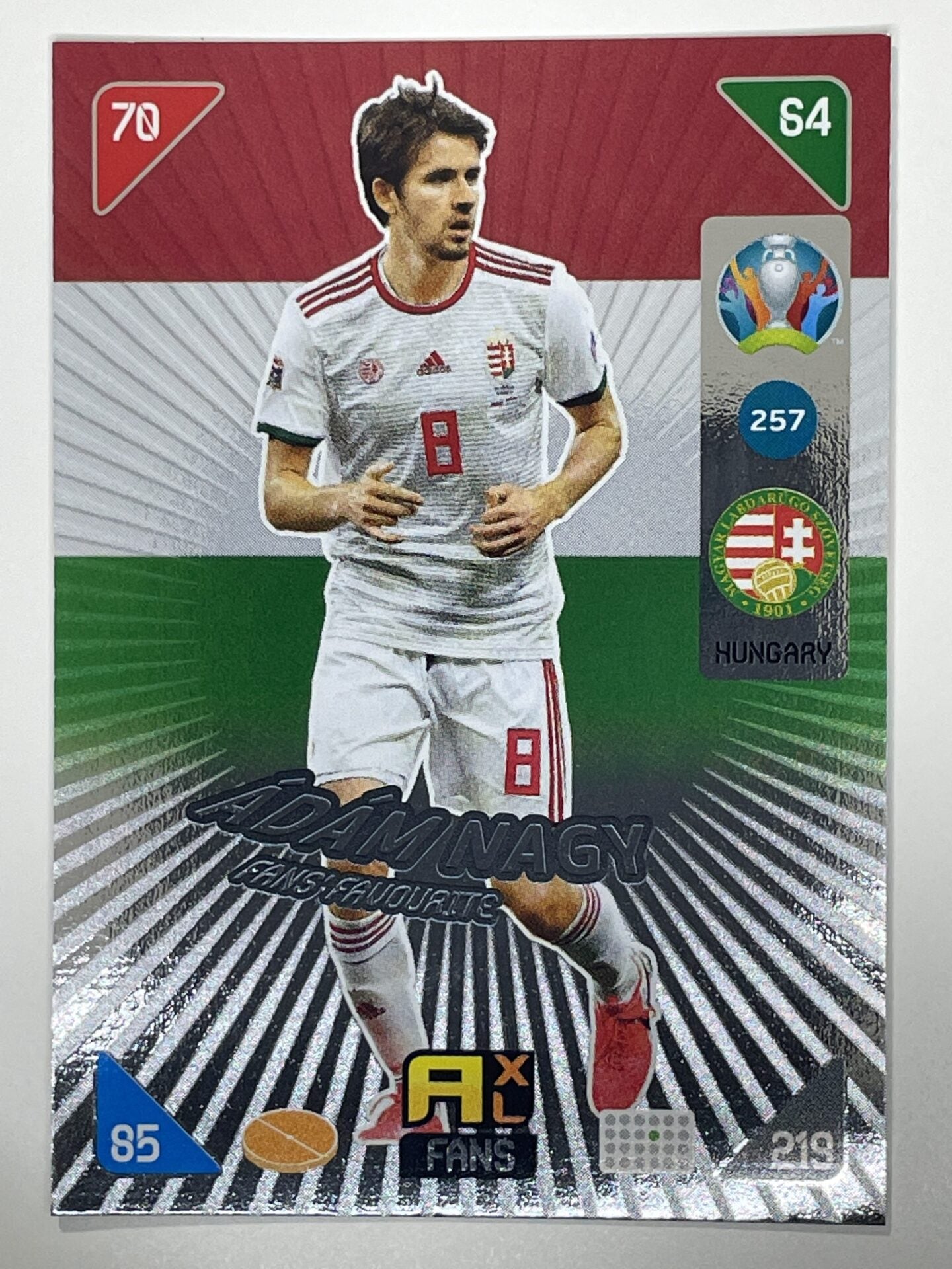 Adam Nagy Fans Favourites (Hungary) Football Cards &#8211; Euro 2020 Adrenalyn XL