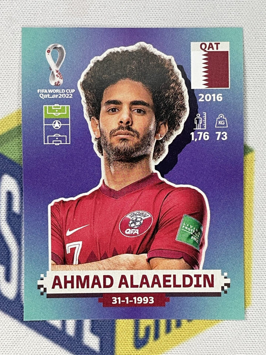 Ahmad Alaaeldin Qatar Panini World Cup 2022 Qatar Stickers