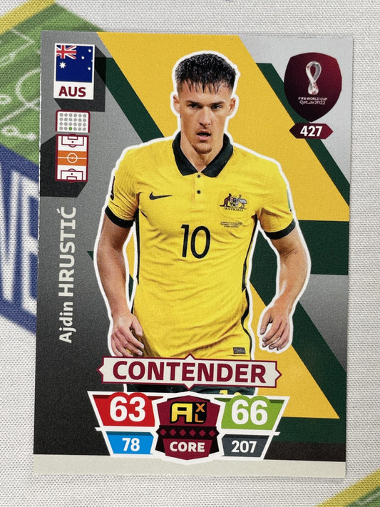 Ajdin Hrustic Australia Panini World Cup 2022 Adrenalyn XL Card