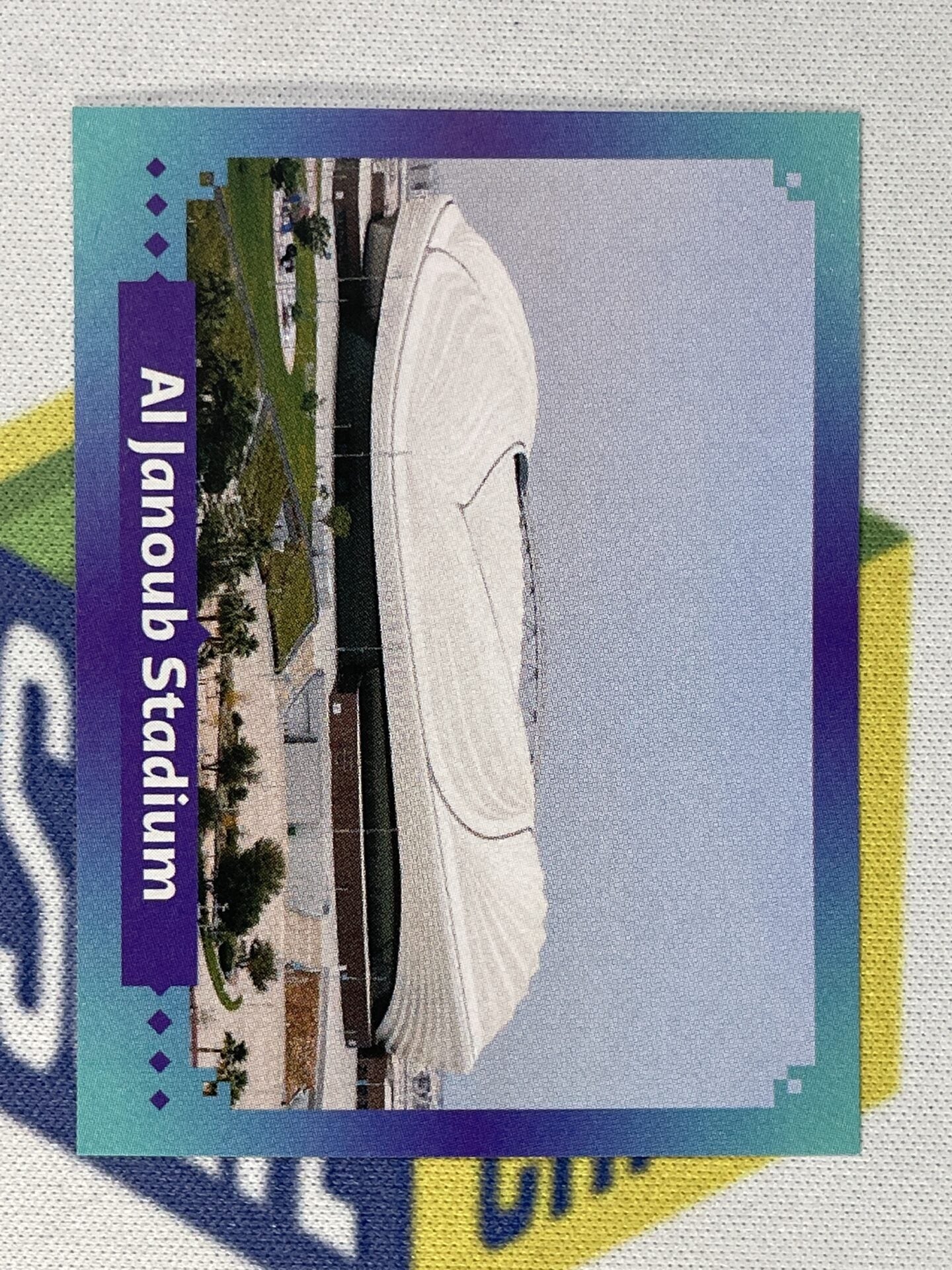 Al Janoub Stadium Panini World Cup 2022 Qatar Stickers