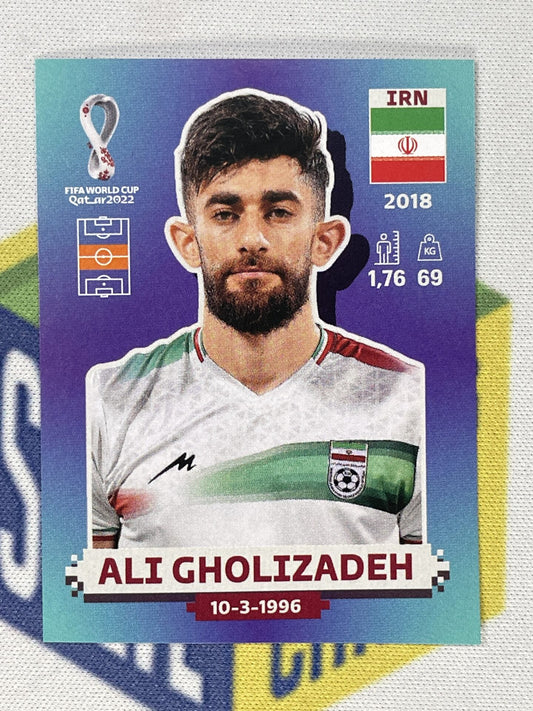 Ali Gholizadeh Iran Panini World Cup 2022 Qatar Stickers