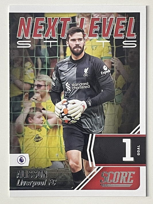 Alisson Liverpool Next Level Stats Panini Premier League Score 2021 2022