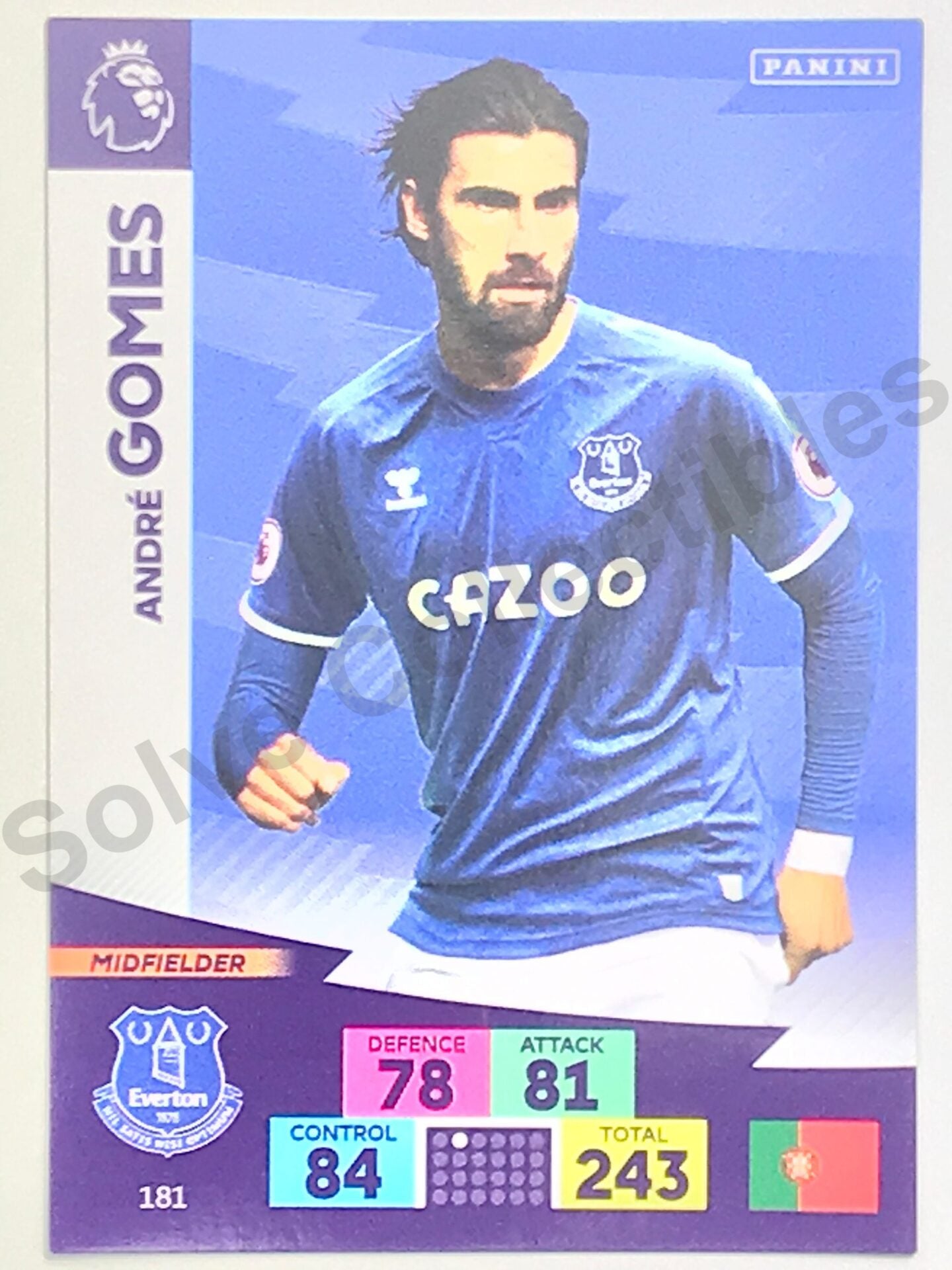 Andre Gomes (Everton) Football Sticker &#8211; Premier League Adrenalyn XL 2020:21