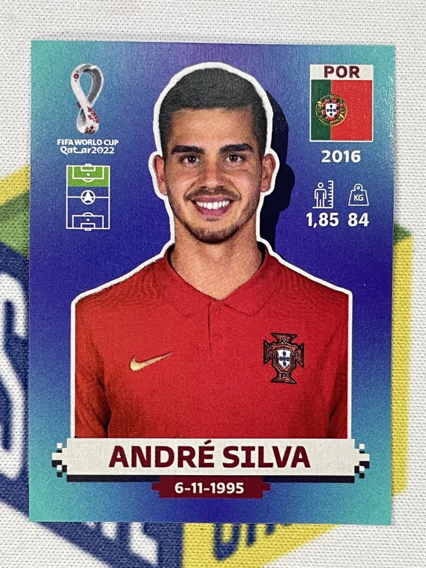 Andre Silva Portugal Panini World Cup 2022 Qatar Stickers