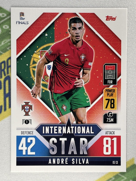 Andre Silva Portugal Topps Match Attax 101 Road to Nations League 2022 Card