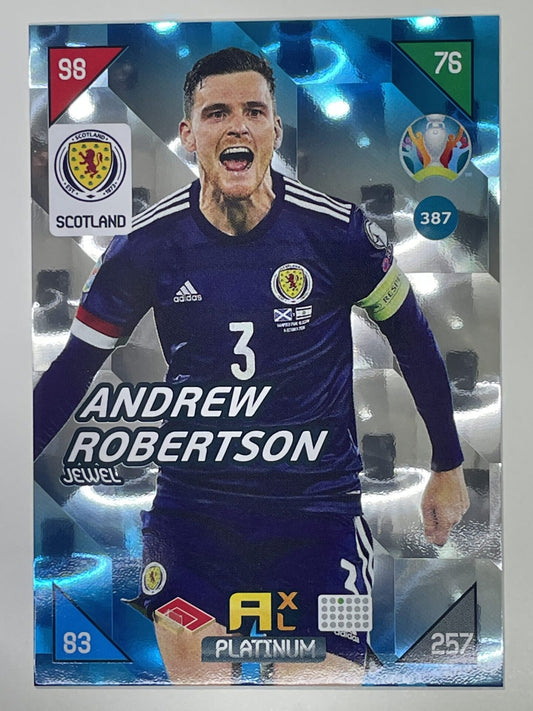 Andrew Robertson Jewels (Scotland) Football Card &#8211; Euro 2020 Adrenalyn XL