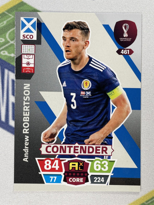 Andrew Robertson Scotland Panini World Cup 2022 Adrenalyn XL Card