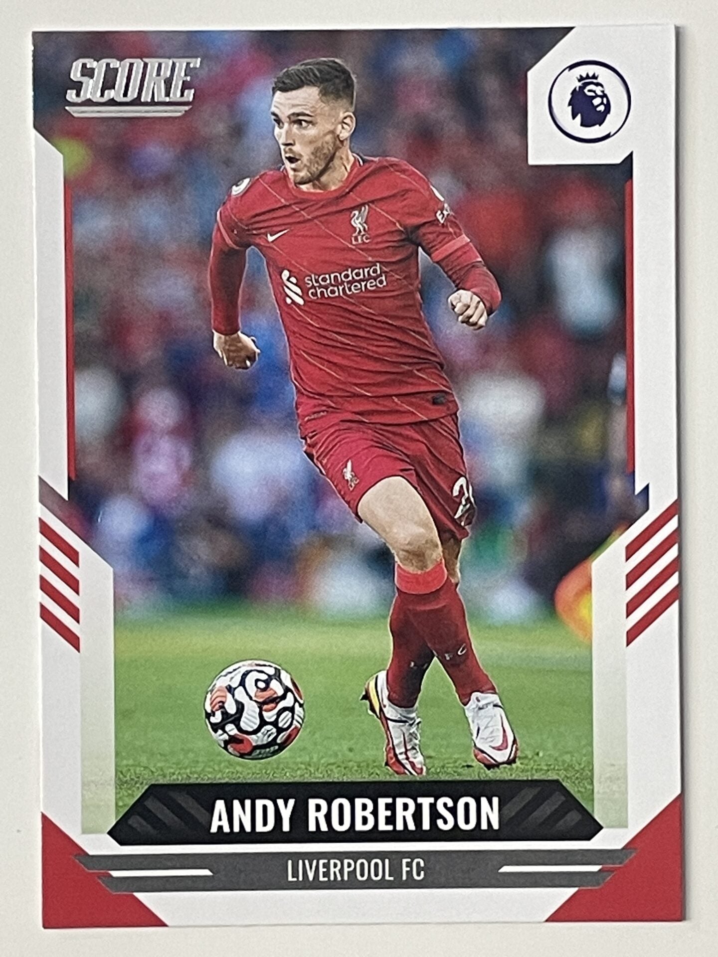 Andy Robertson Liverpool Base Panini Premier League Score 2021 2022