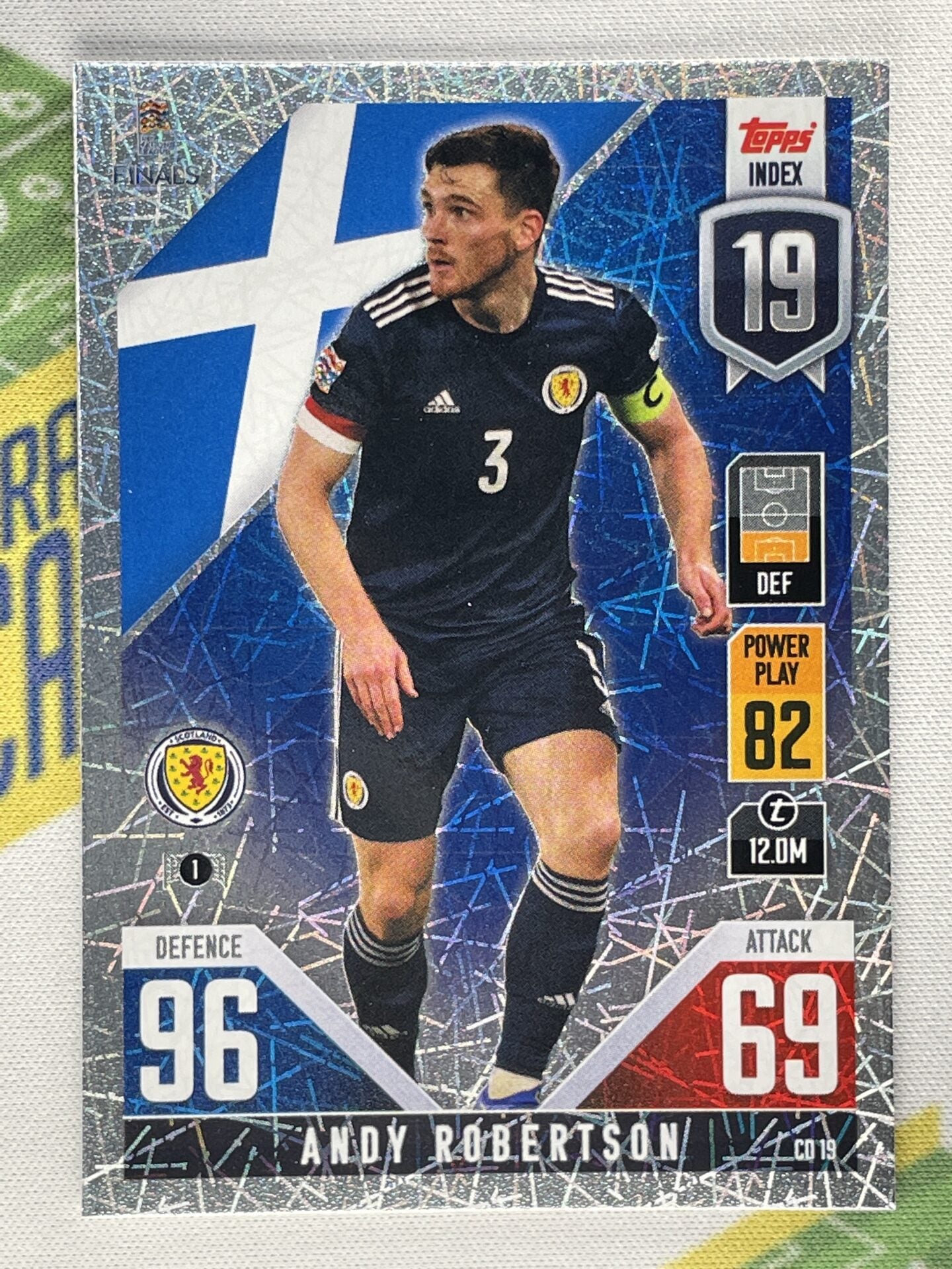 Andy Robertson Scotland Topps Match Attax 101 Road to Nations League 2022 Card