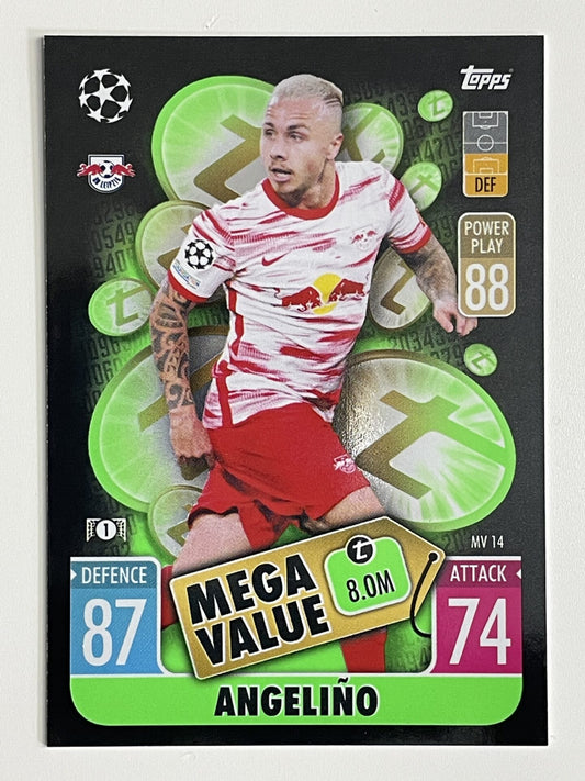 Angelino RB Leipzig Topps Match Attax Extra 2021:22 Champions League Card