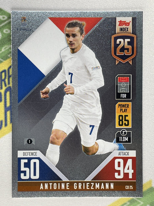 Antoine Griezmann France Topps Match Attax 101 Road to Nations League 2022 Card