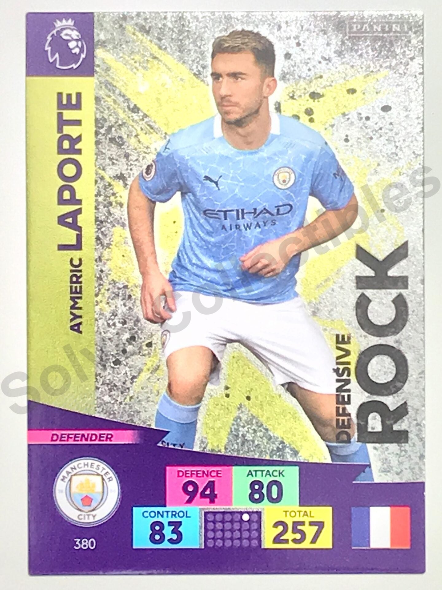 Aymeric Laporte (Manchester City) &#8211; Defensive Rock &#8211; Premier League Adrenalyn XL 2020:21