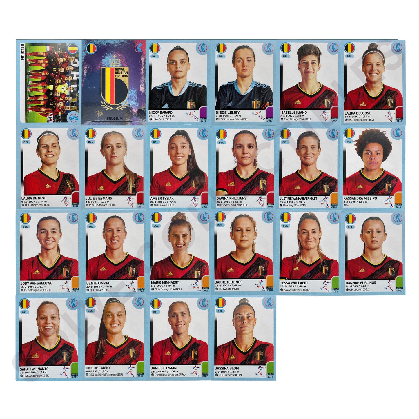 Belgium Team Photo Watermark