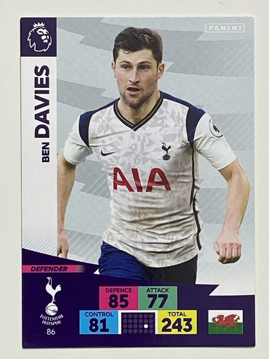 Ben Davies (Tottenham) Football Card &#8211; Premier League Adrenalyn XL 2020:21