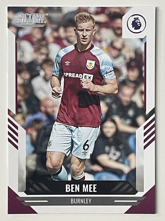 Ben Mee Burnley Base Panini Premier League Score 2021 2022