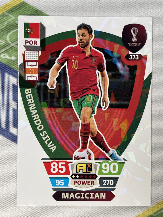 Bernardo Silva Portugal Magician Panini World Cup 2022 Adrenalyn XL Card