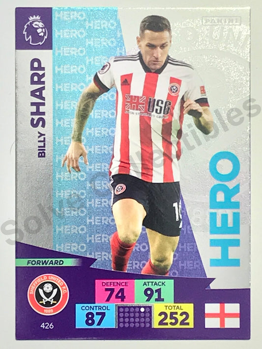 Billy Sharp (Sheffield United) &#8211; Hero Football Card &#8211; Premier League Adrenalyn XL 2020:21