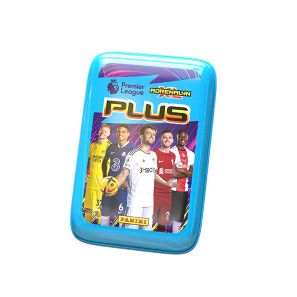 Blue Pocket Tin Panini Premier League Adrenalyn XL PLUS 2022 2023