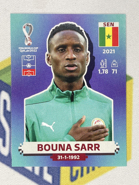 Bouna Sarr Senegal Panini World Cup 2022 Qatar Stickers