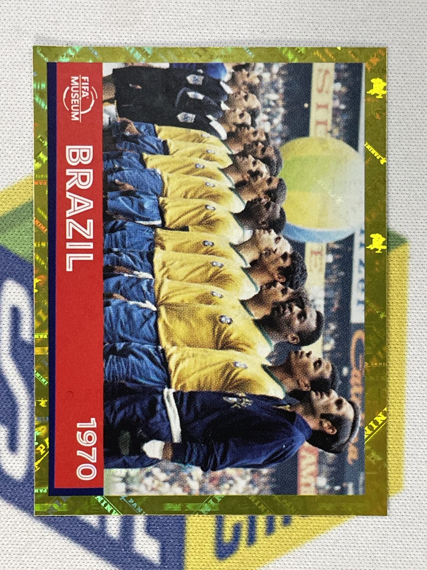 Brazil 1960 Museum Panini World Cup 2022 Qatar Stickers