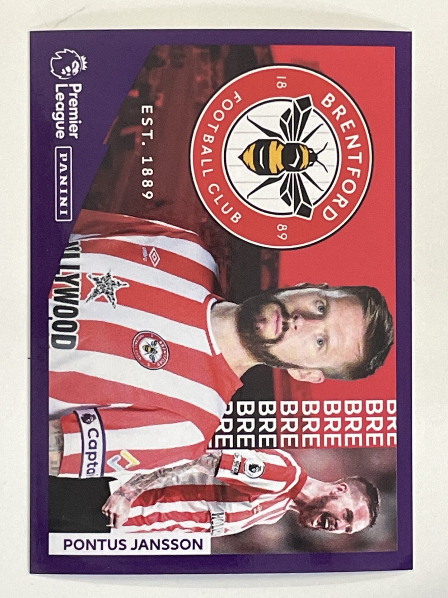 Brentford Captain Panini Premier League 2022 Football Sticker