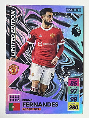 Bruno-Fernandes-Manchester-United-Limited-Edition-Panini-Adrenalyn-XL-2021-22-Football