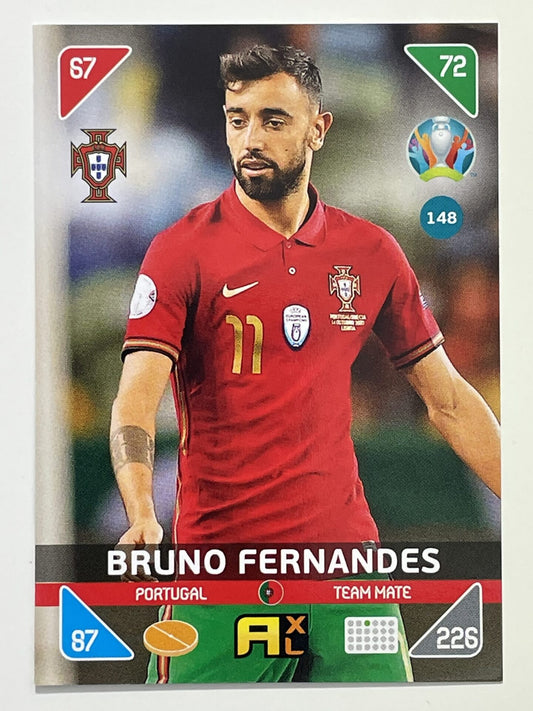 Bruno Fernandes Team Mates (Portugal) Football Card &#8211; Euro 2020 Adrenalyn XL