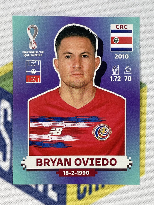 Bryan Oviedo Costa Rica Panini World Cup 2022 Qatar Stickers