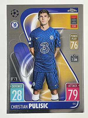 CR03.-Christian-Pulisic-Chrome-Preview-Chelsea-Match-Attax-2021-22-Topps-Football-Card