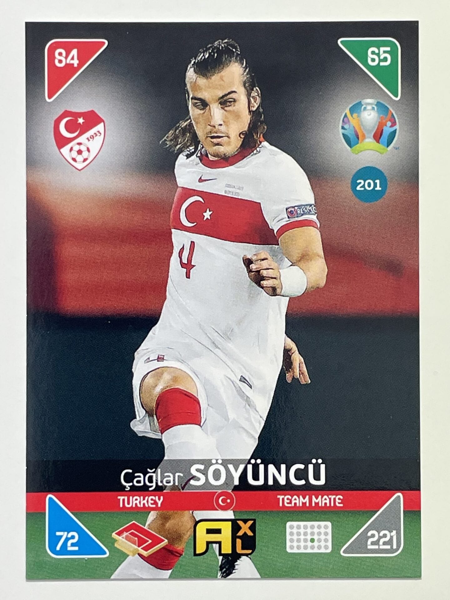 Caglar Soyuncu Team Mates (Turkey) Football Card &#8211; Euro 2020 Adrenalyn XL