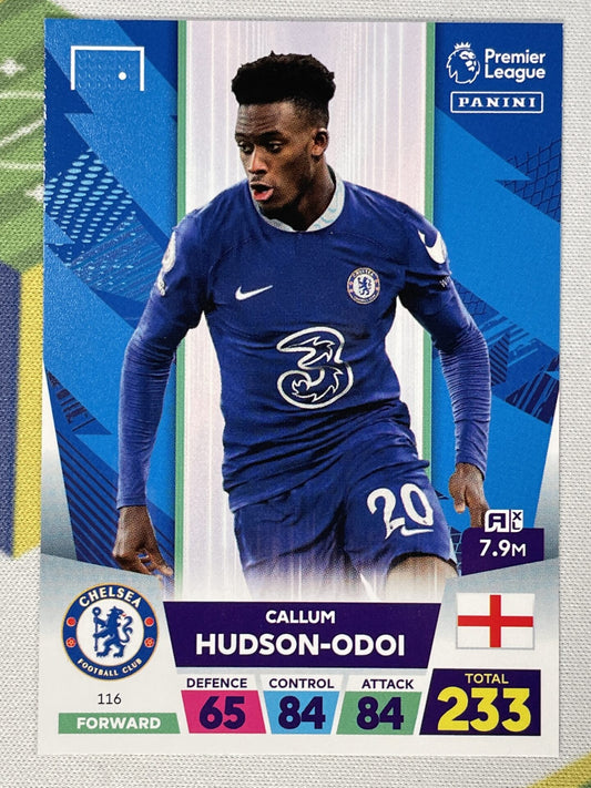 Callum Hudson-Odoi Chelsea Panini Premier League Adrenalyn XL 2023 Card