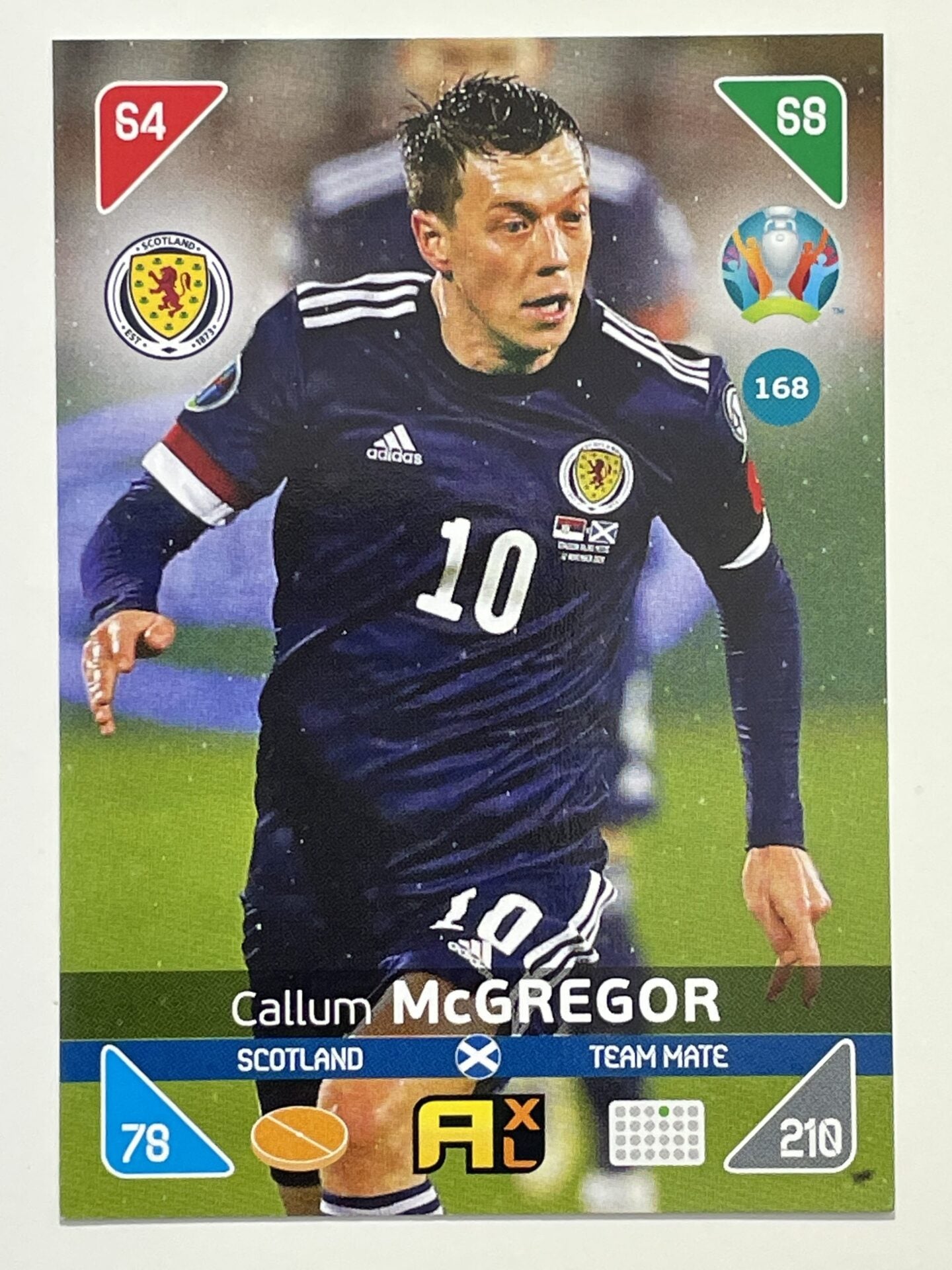 Callum McGregor Team Mates (Scotland) Football Card &#8211; Euro 2020 Adrenalyn