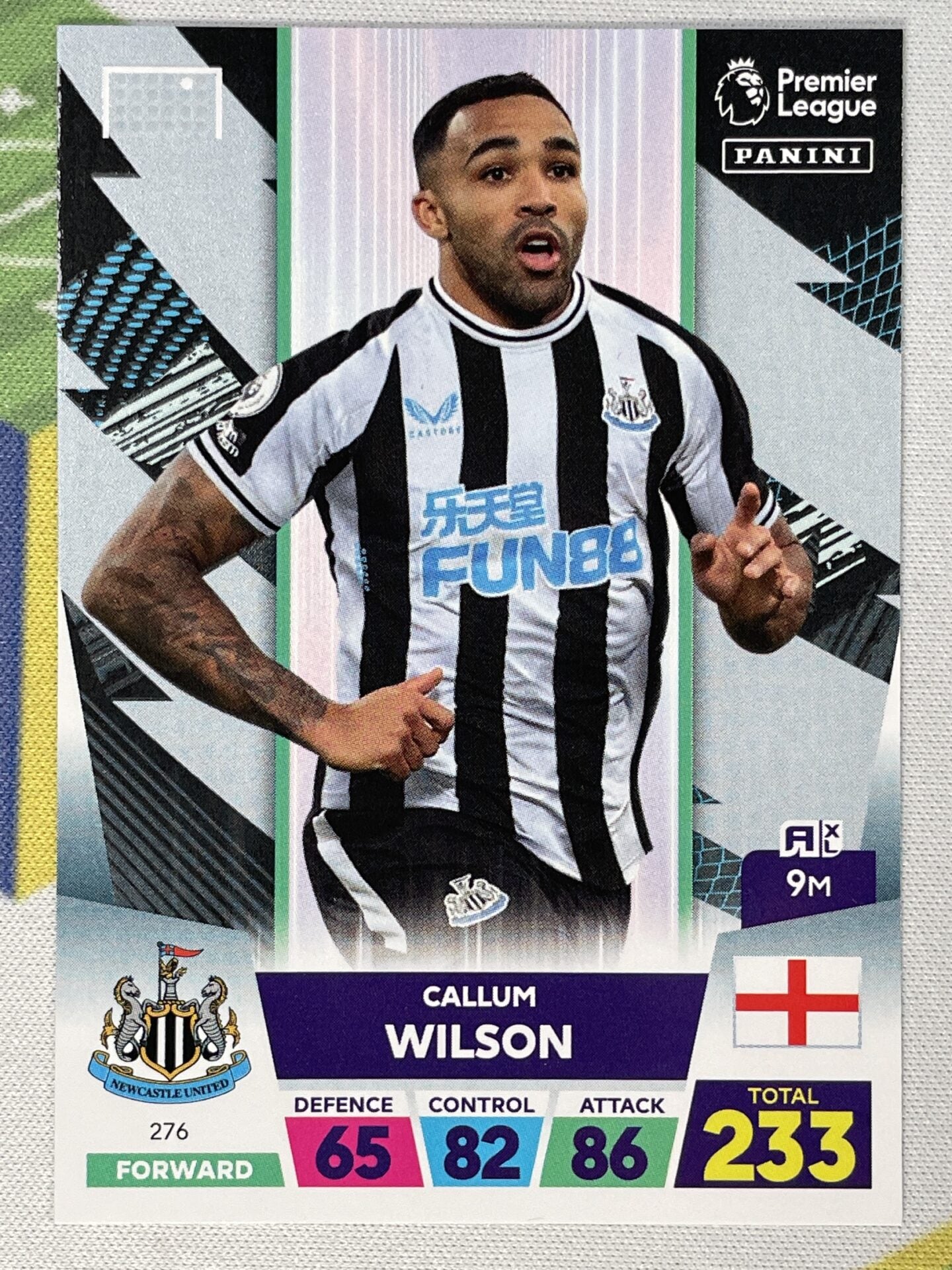 Callum Wilson Newcastle Panini Premier League Adrenalyn XL 2023 Card