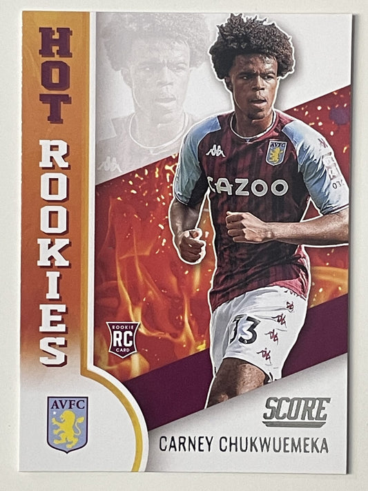 Carney Chukwuemeka Aston Villa Hot Rookies Panini Premier League Score 2021 2022