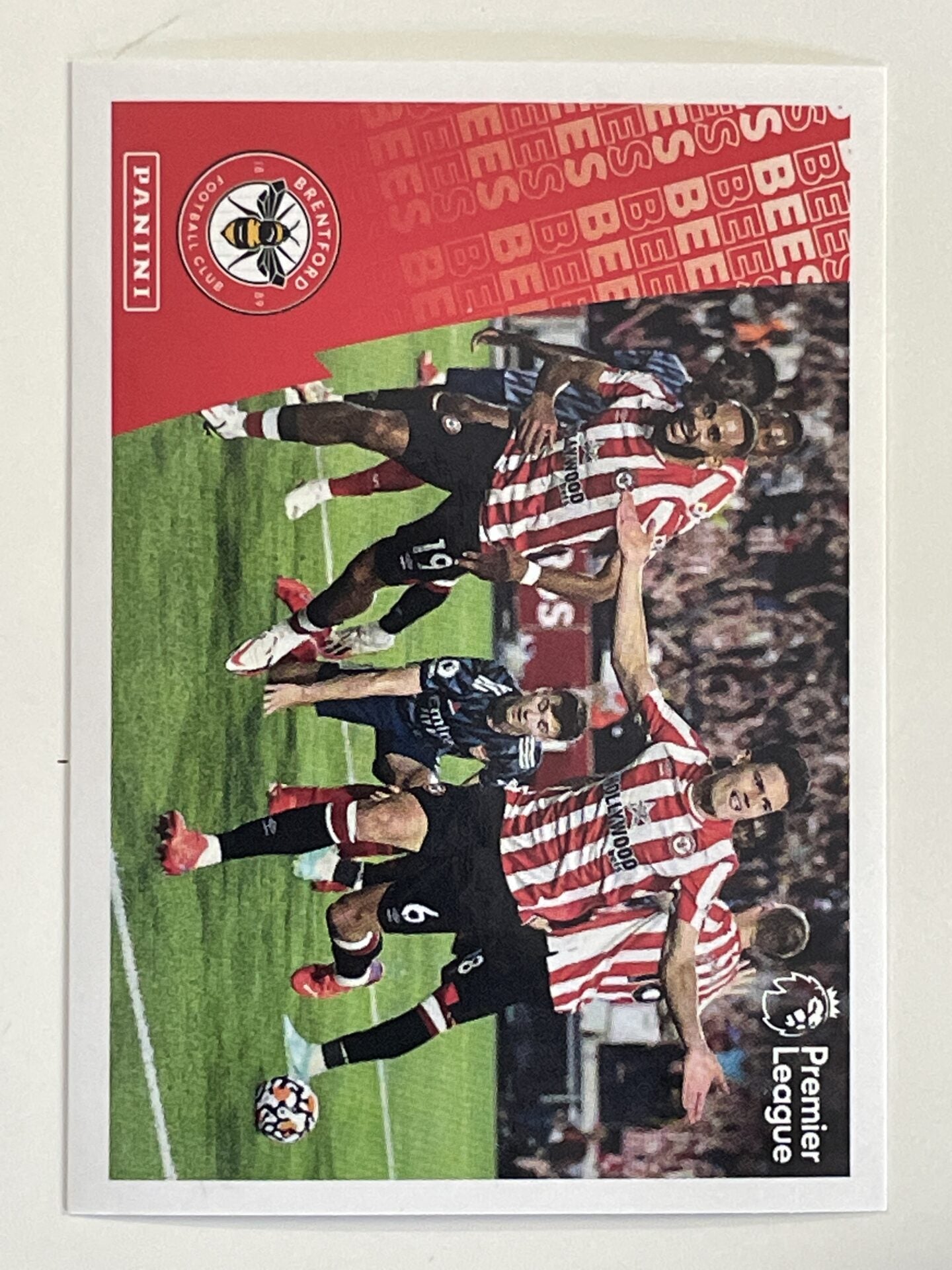 Celebrations Brentford Panini Premier League 2022 Football Sticker