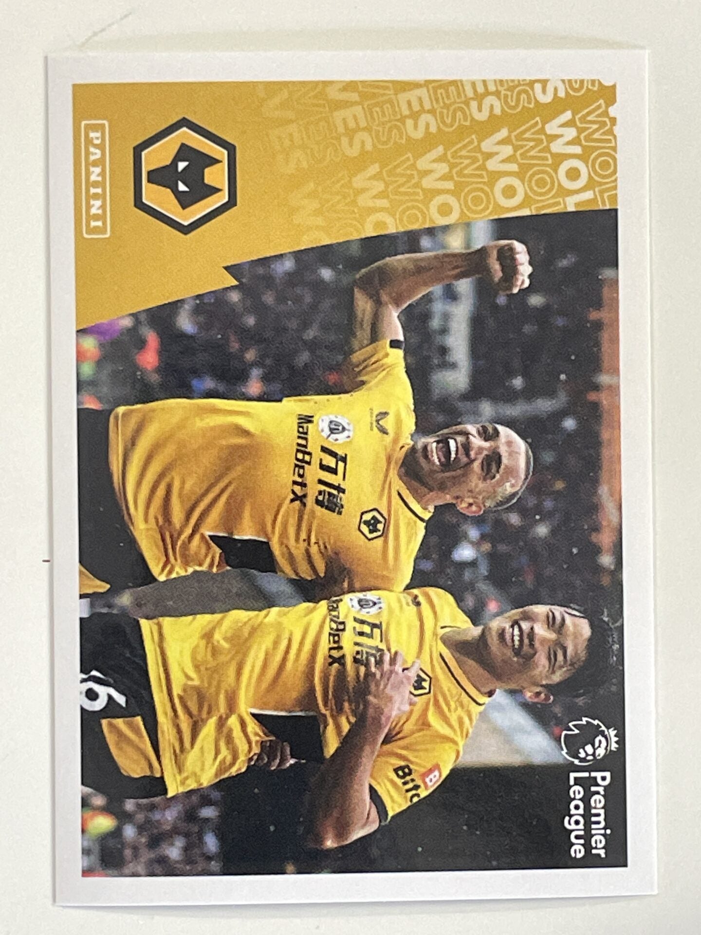 Celebrations Wolves Panini Premier League 2022 Football Sticker