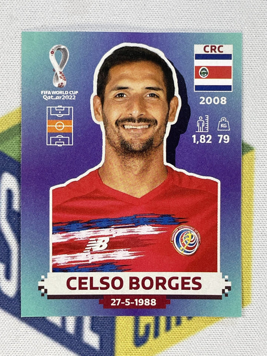 Celso Borges Costa Rica Panini World Cup 2022 Qatar Stickers