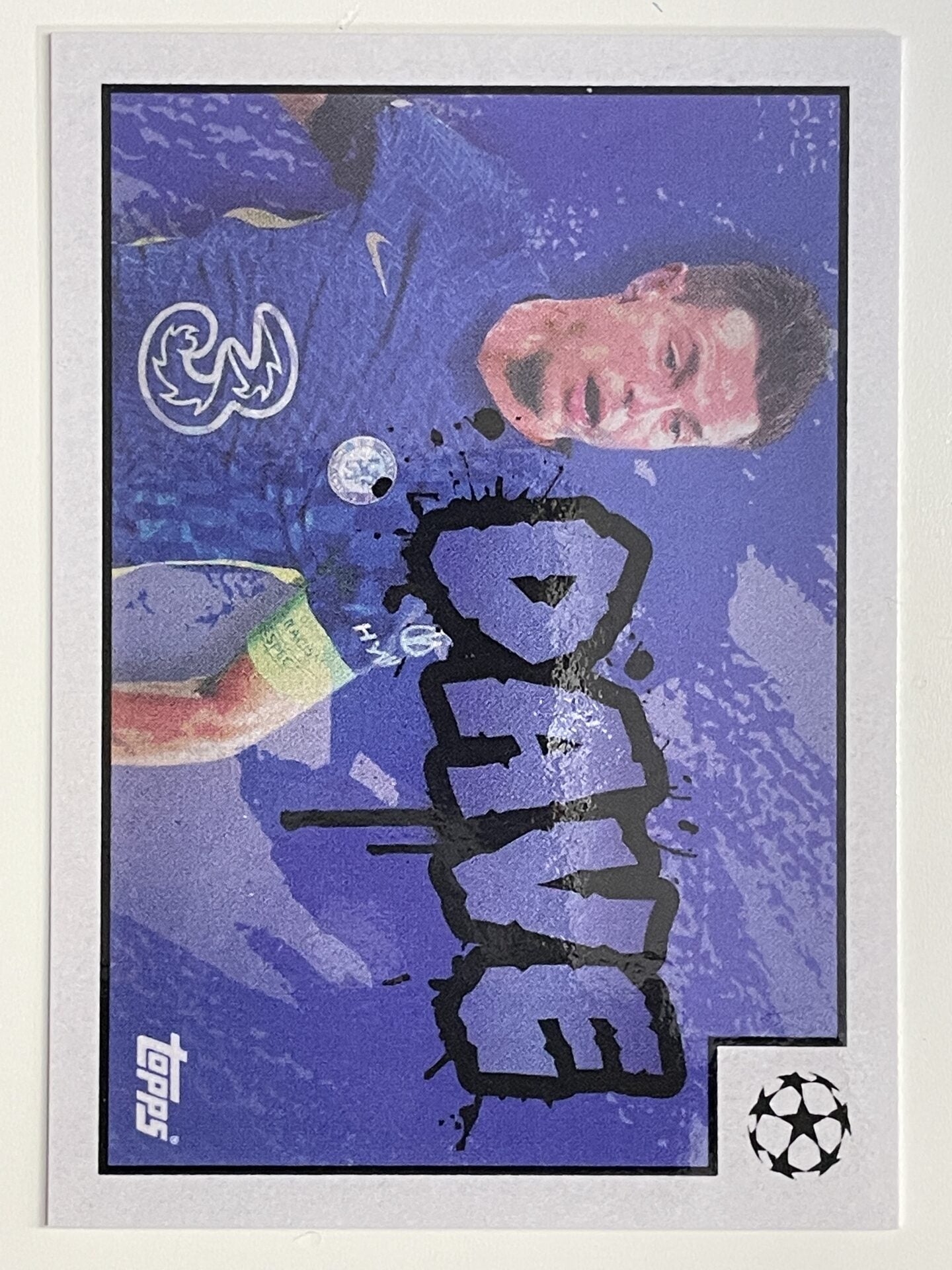 Cesar Azpilicueta Chelsea Graphic Topps Merlin Heritage 97 UEFA Champions League Card