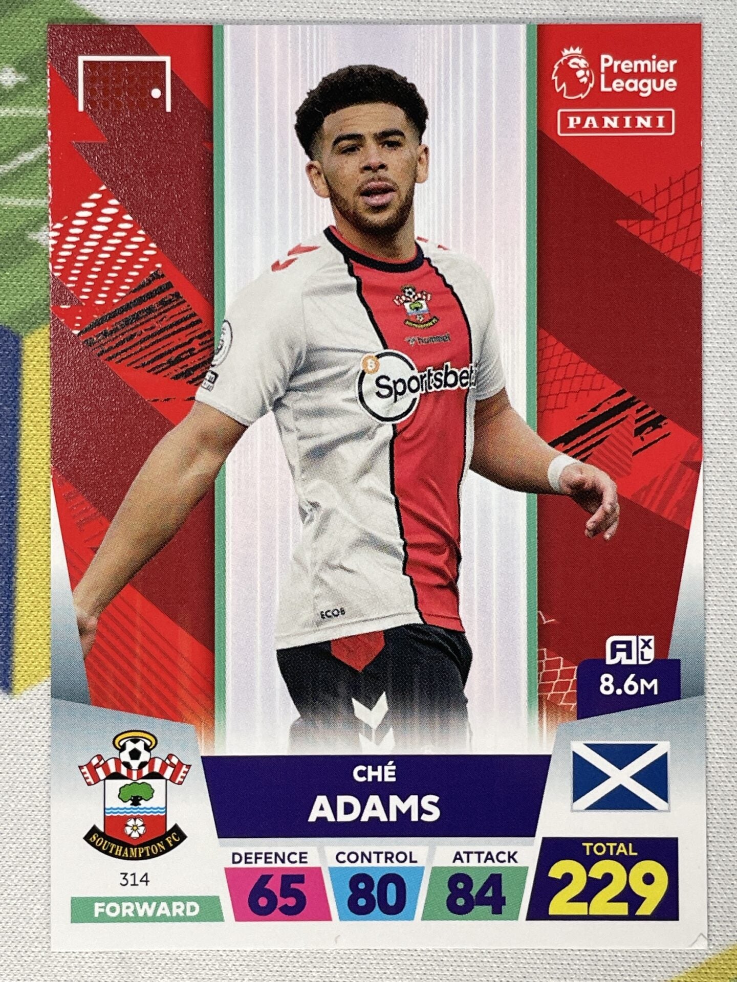 Che Adams Southampton Panini Premier League Adrenalyn XL 2023 Card