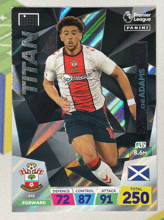 Che Adams Southampton Titan Panini Premier League Adrenalyn XL 2023 Card