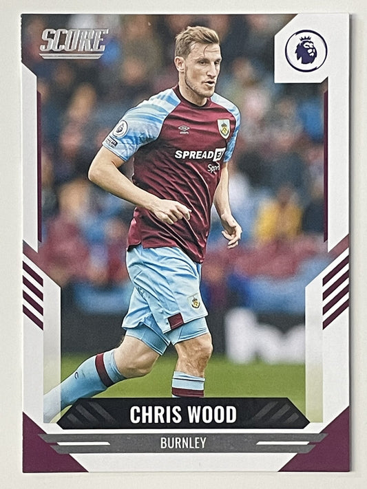 Chris Wood Burnley Base Panini Premier League Score 2021 2022