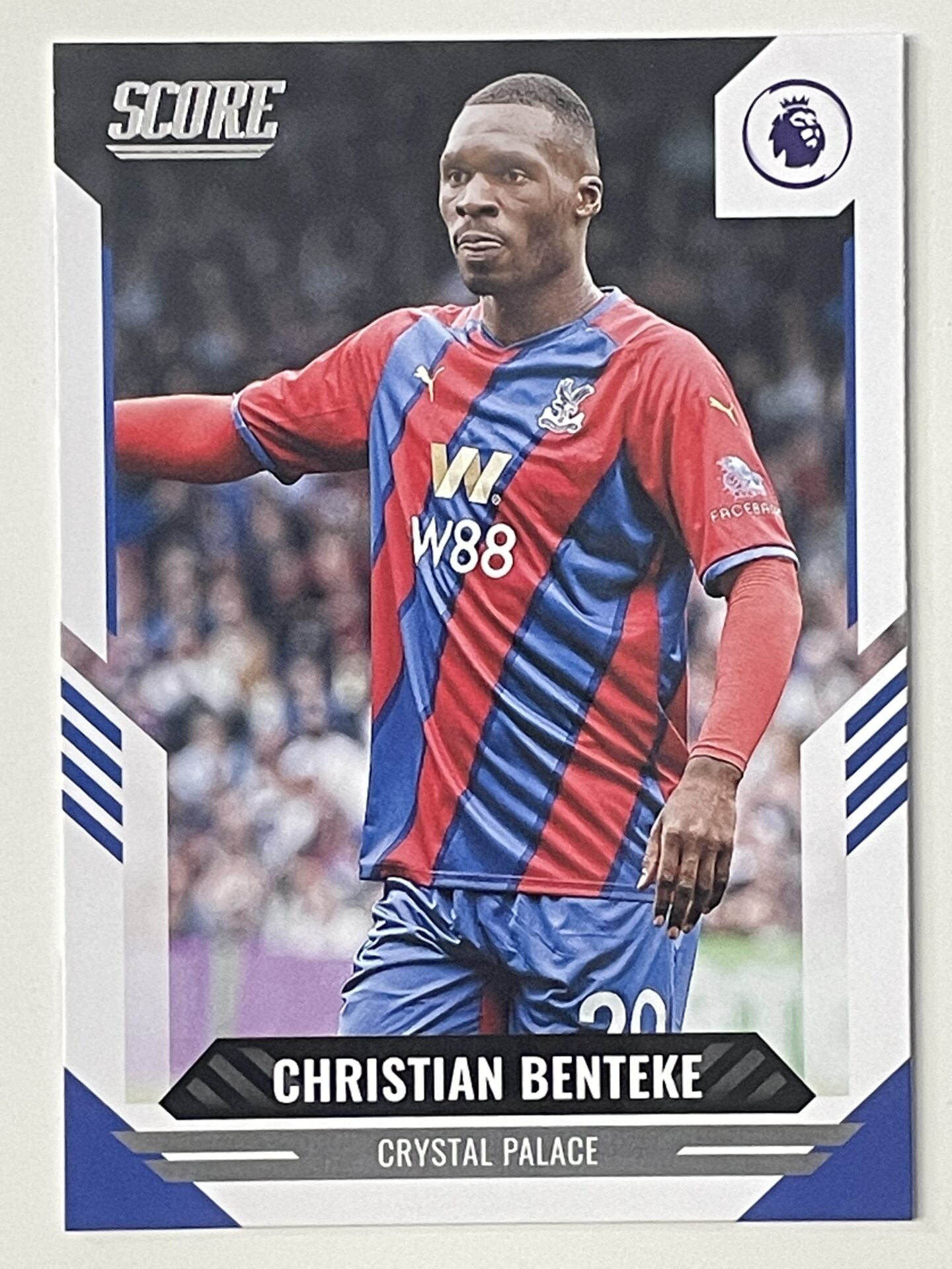 Christian Benteke Crystal Palace Base Panini Premier League Score 2021 2022