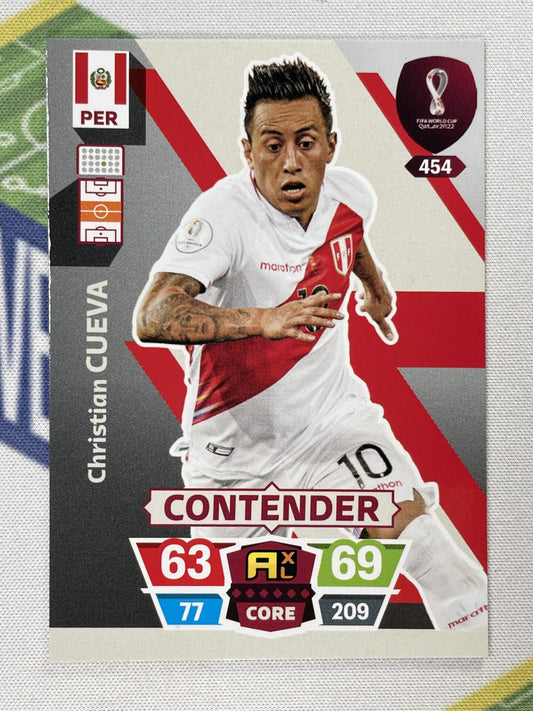 Christian Cueva Peru Panini World Cup 2022 Adrenalyn XL Card