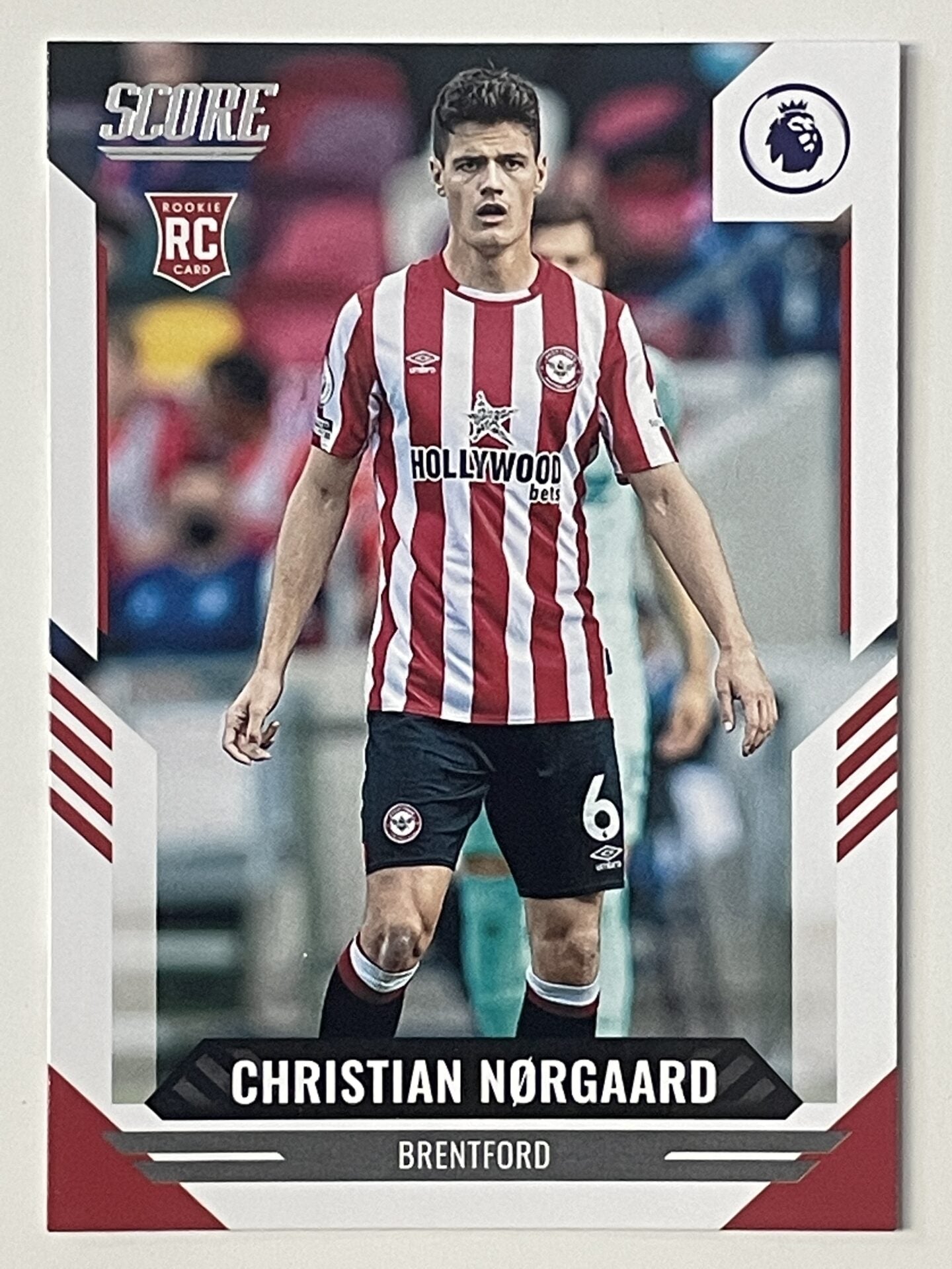 Christian Norgaard Brentford Base Panini Premier League Score 2021 2022