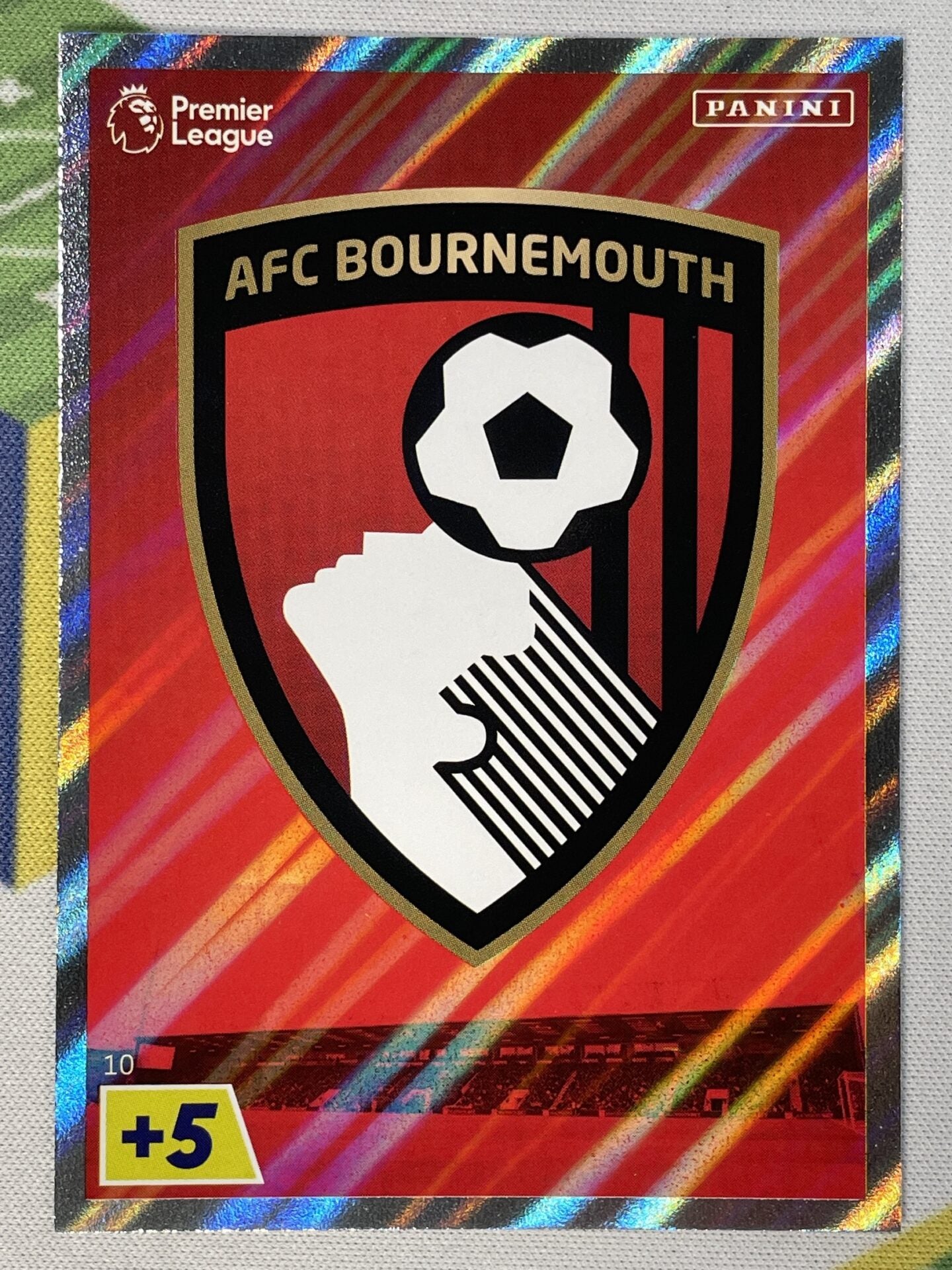 Club Badge Bournemouth Panini Premier League Adrenalyn XL 2023 Card