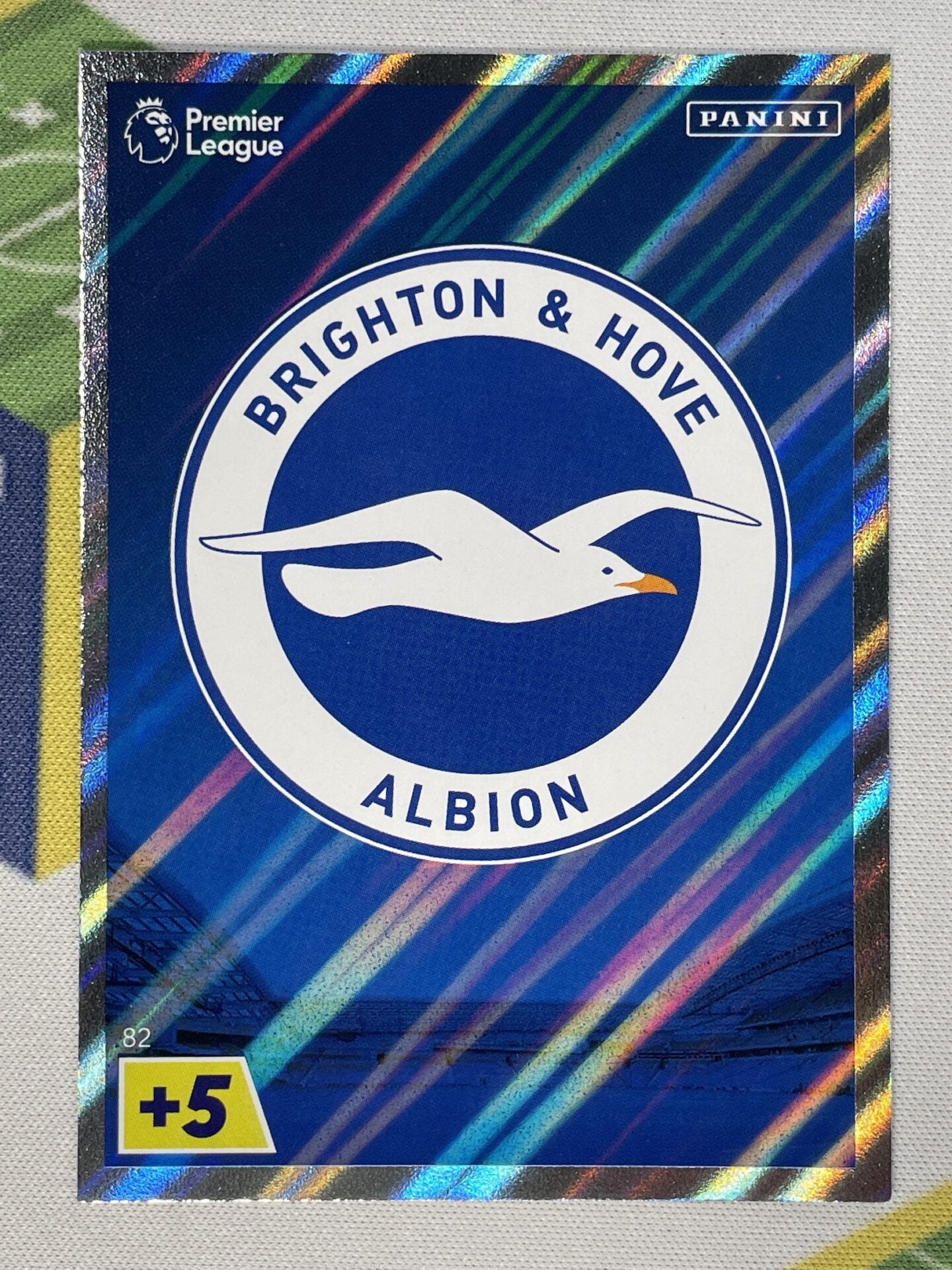 Club Badge Brighton Panini Premier League Adrenalyn XL 2023 Card